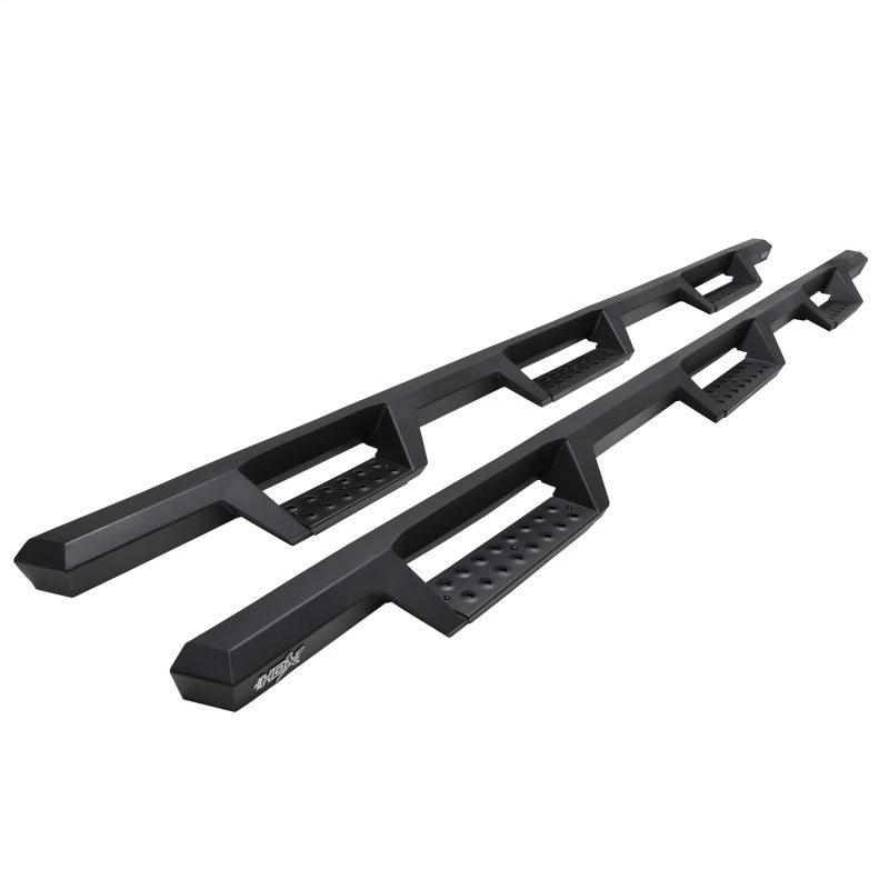 Westin HDX Drop Wheel-to-Wheel Nerf Step Bars, Crew Cab, 8 ft. Bed, fits Chevy Silverado HD 2500/3500