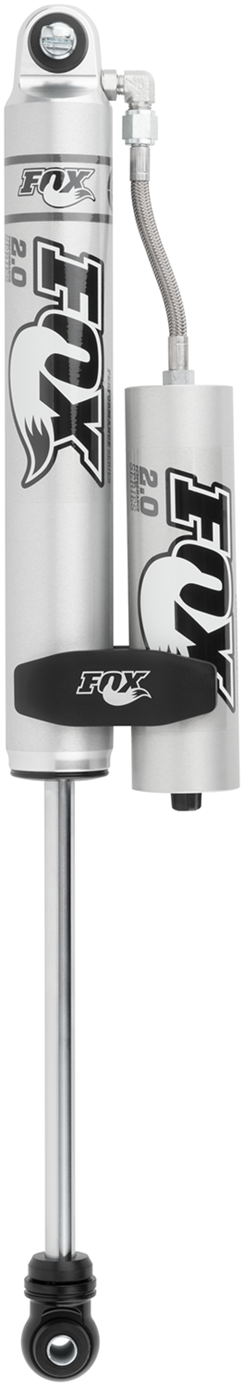 FOX 2.0 Performance Series Rear Reservoir Shock (2.5-4 in. Lift), fits Jeep Wrangler