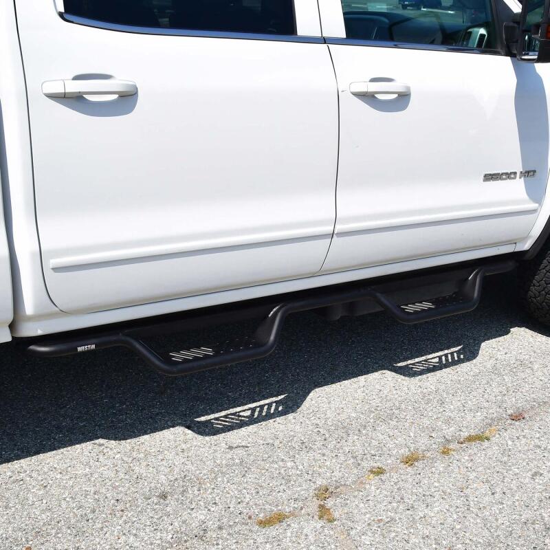 Westin Outlaw Drop Nerf Step Bars, fits Chevy Silverado HD 2500/3500