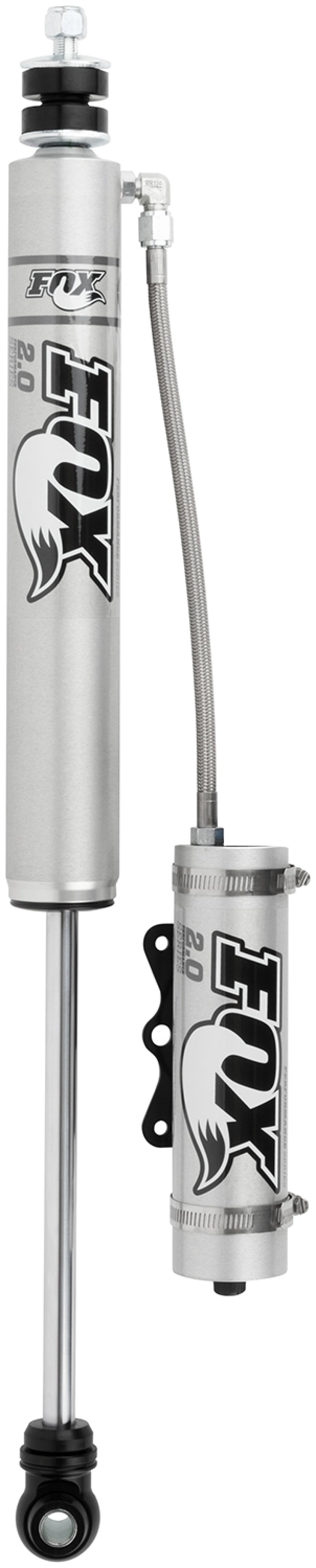 FOX 2.0 Performance Series Smooth Body Remote Reservoir Front Shock (4-5 in. Lift), fits Ford F-250/F-350 Super Duty