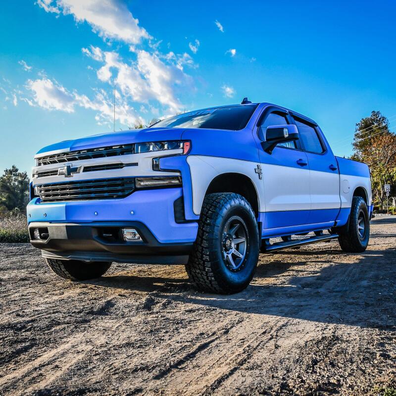 Westin PRO TRAXX 5 Oval Nerf Step Bars, Crew Cab, fits Chevy Silverado 1500