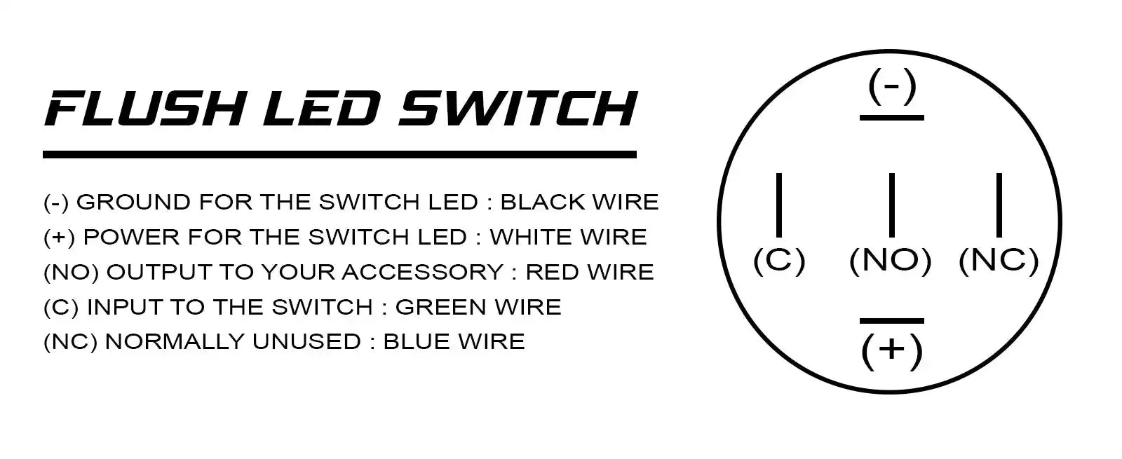 ORACLE Pre-Wired Flush Switch Connector