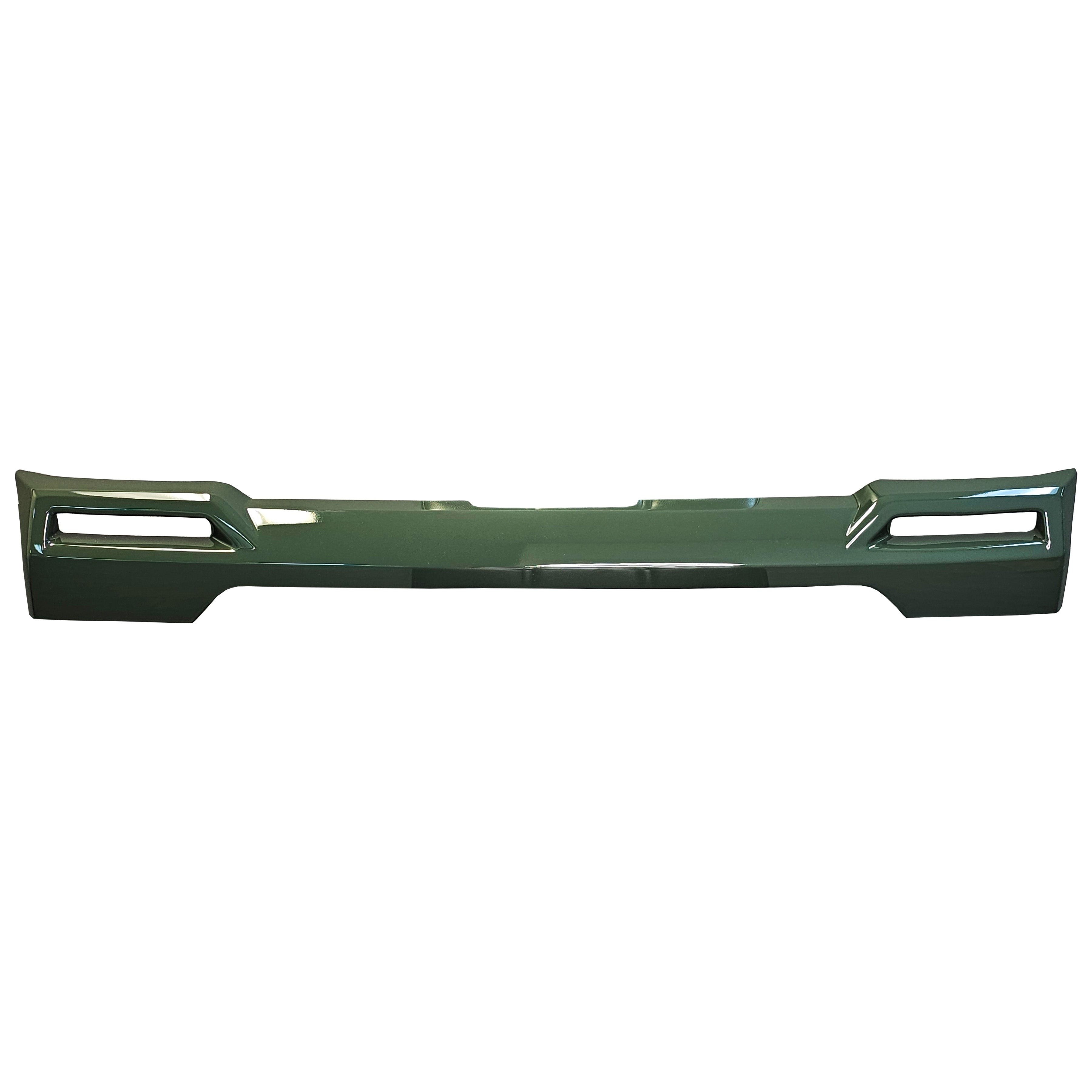 Army Green Fog Lamp Bezel overlay for the 2022-2024 Toyota Tundra, Chrome Delete