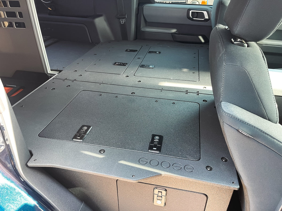 Ford Bronco 2021-Present 6 Gen. 4 Door - Second Row Seat Delete Plate System - Module Height – view 4