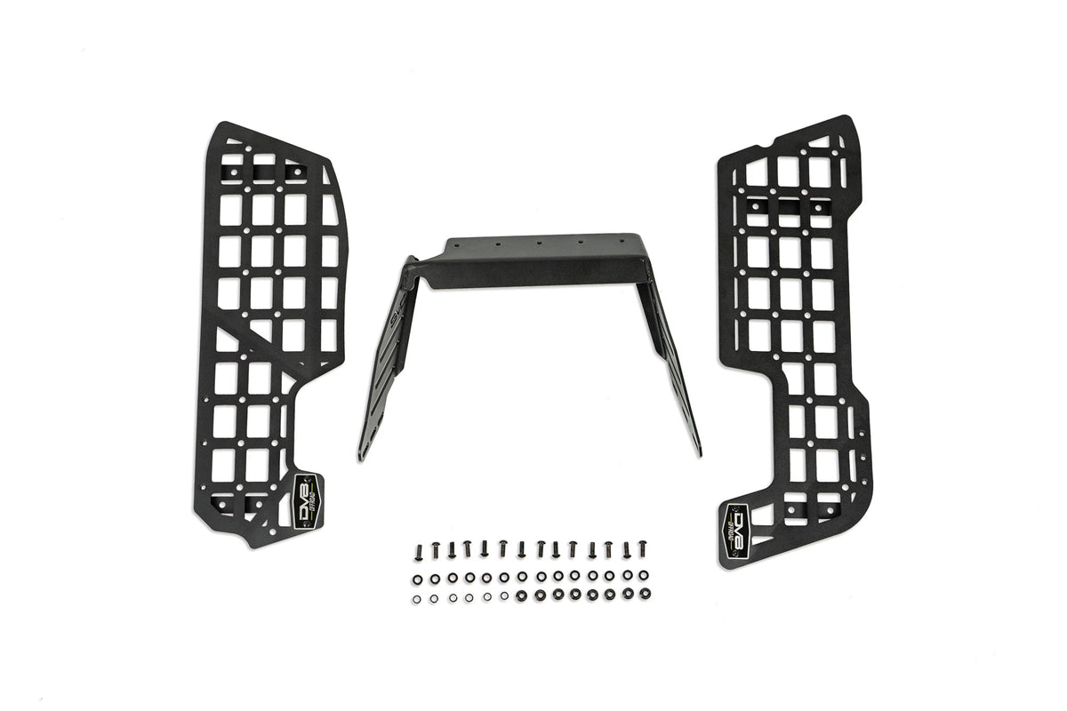 DV8 Offroad center console molle panels and bridge for 2021-2026 Ford Bronco