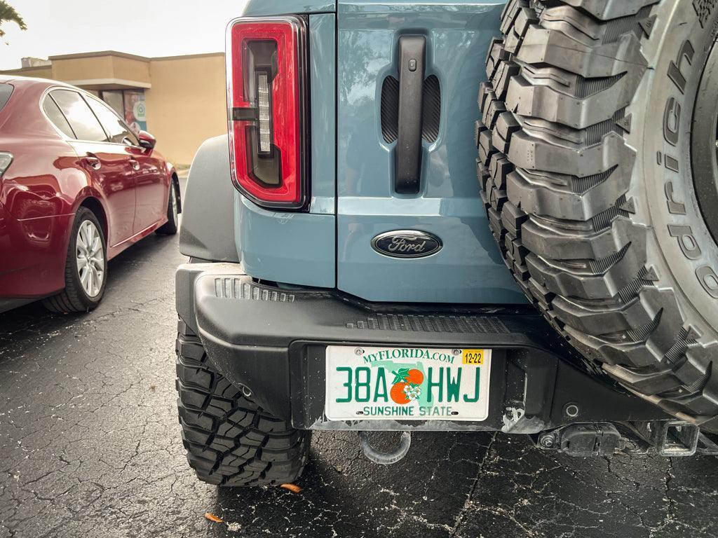 Ford Bronco Rear Oval Emblem Overlay (Tint or Solid) - 2021-2025 Bronco / Bronco Sport