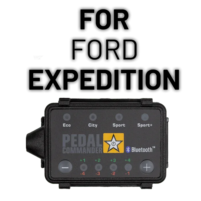 Pedal Commander throttle response controller for Ford Expedition with eco, city, sport modes