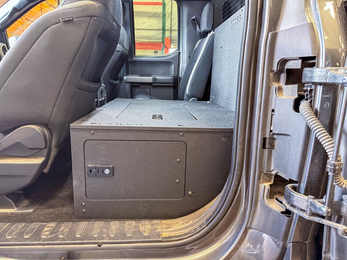 Goose Gear Explore Series high seat delete plate system for Ford F-150 SuperCab
