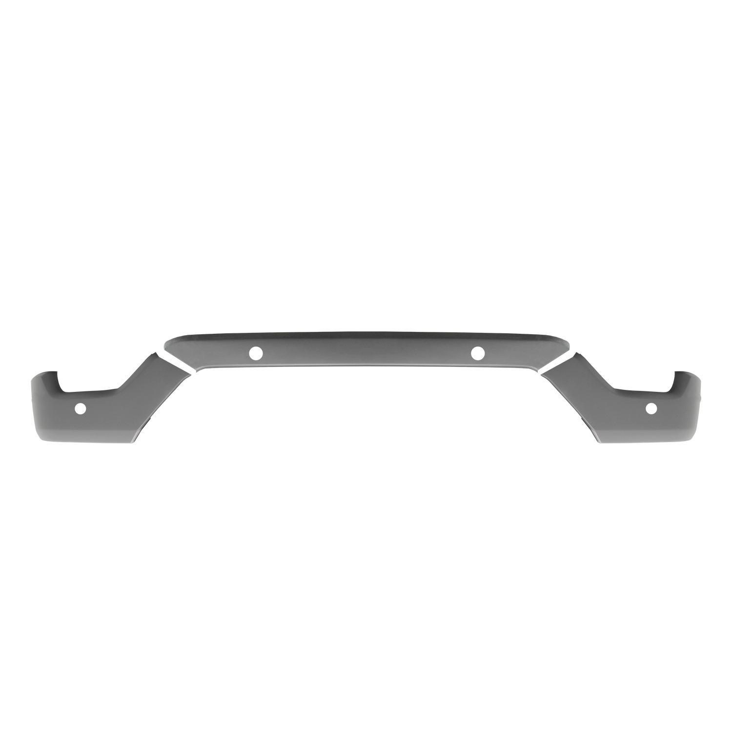 Matte Black 2021-2023 Ford F150 Front Bumper Covers with four parking sensors