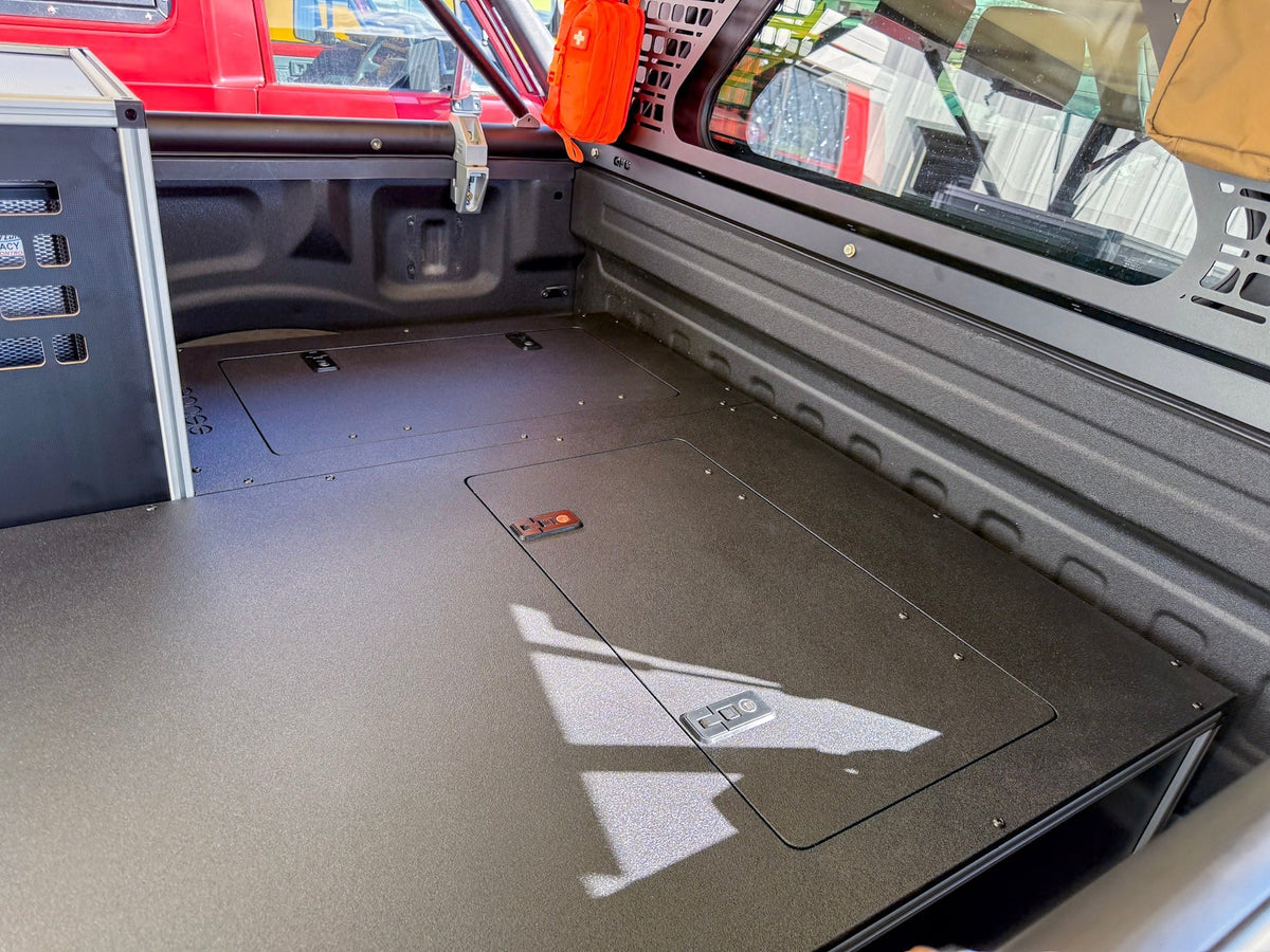 Ford F150 Raptor 2015-2020 2nd Gen. SuperCrew - Truck Bed Sleep Deck Drawer with Cubbie – view 6