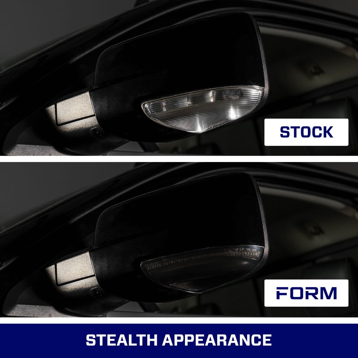 FORM Lighting 2009-2018 Ram 1500/2500/3500 & 2021-2024 Ram 1500 Classic LED Mirror Lights (pair)