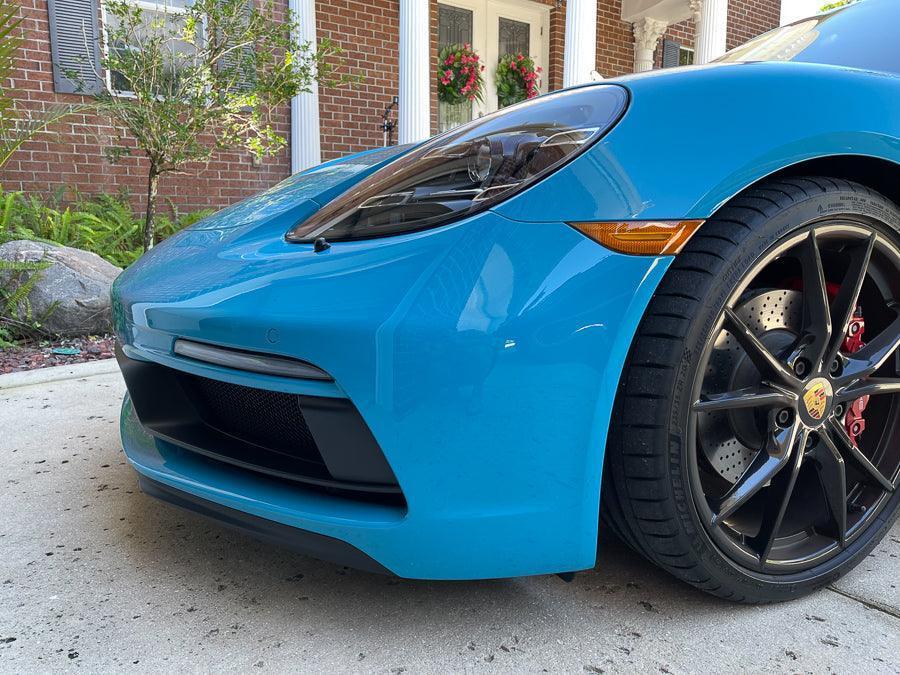 Front Sidemarker Overlays - 12-18 911 (991) / 16-25 Boxster & Cayman (718)