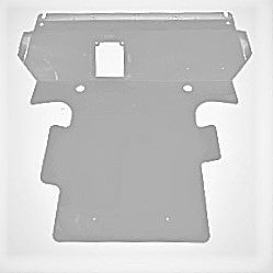 Front skid plate 316 steel for Toyota Tundra Gen 2, heavy-duty undercarriage protection.