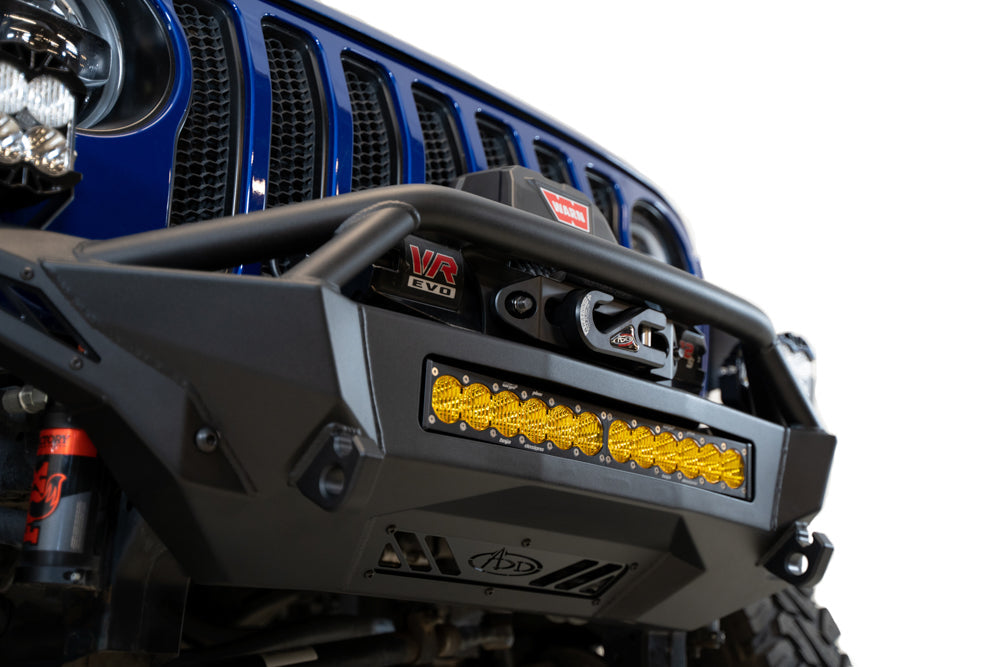 gladiator-jt-wrangler-jl-winch-front-bumper-stealth-fighter - NVMOS