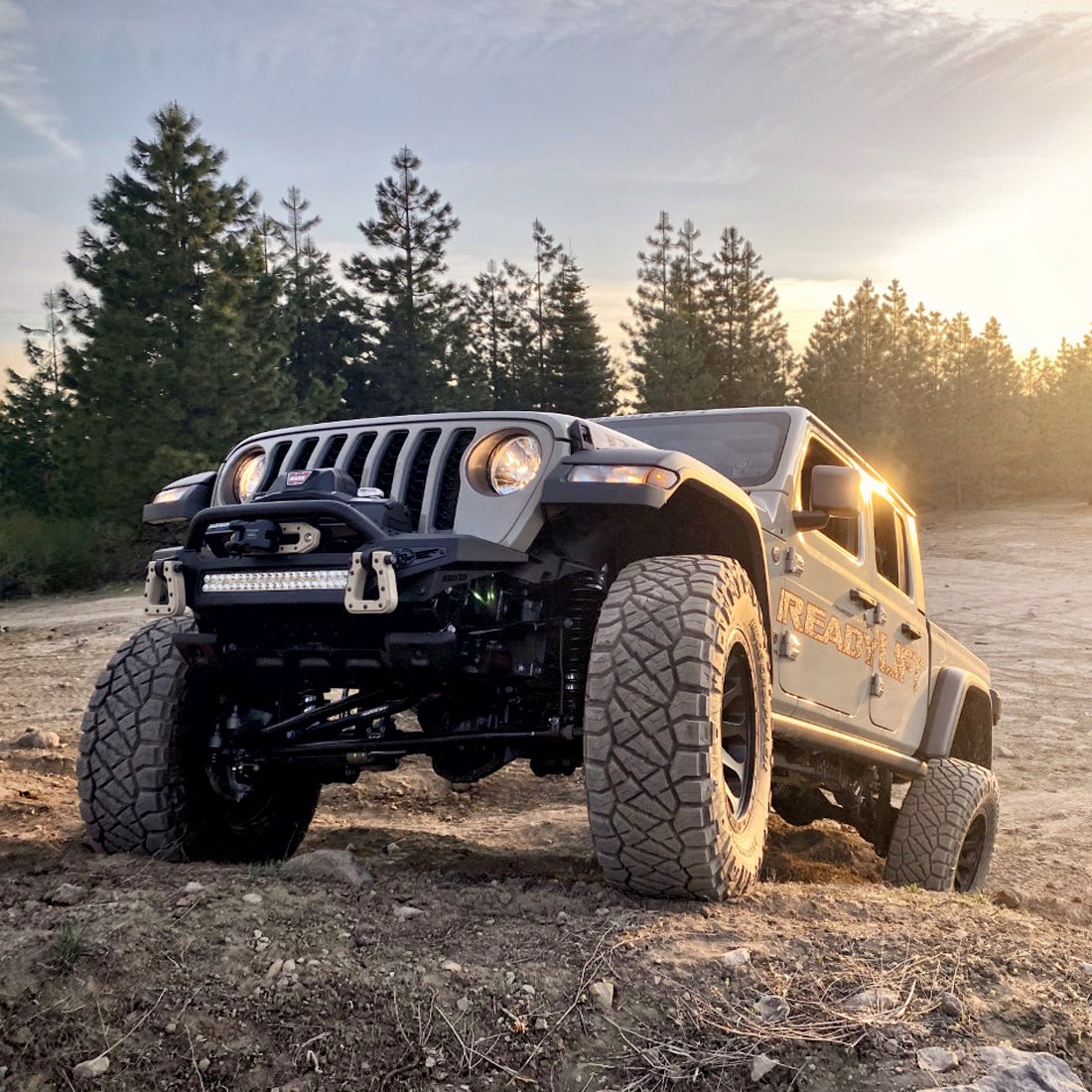 ReadyLIFT Terrain Flex 4-Arm Kit With Falcon 2.1 Monotube Shocks 2020-2026 Jeep JT Gladiator - view 4