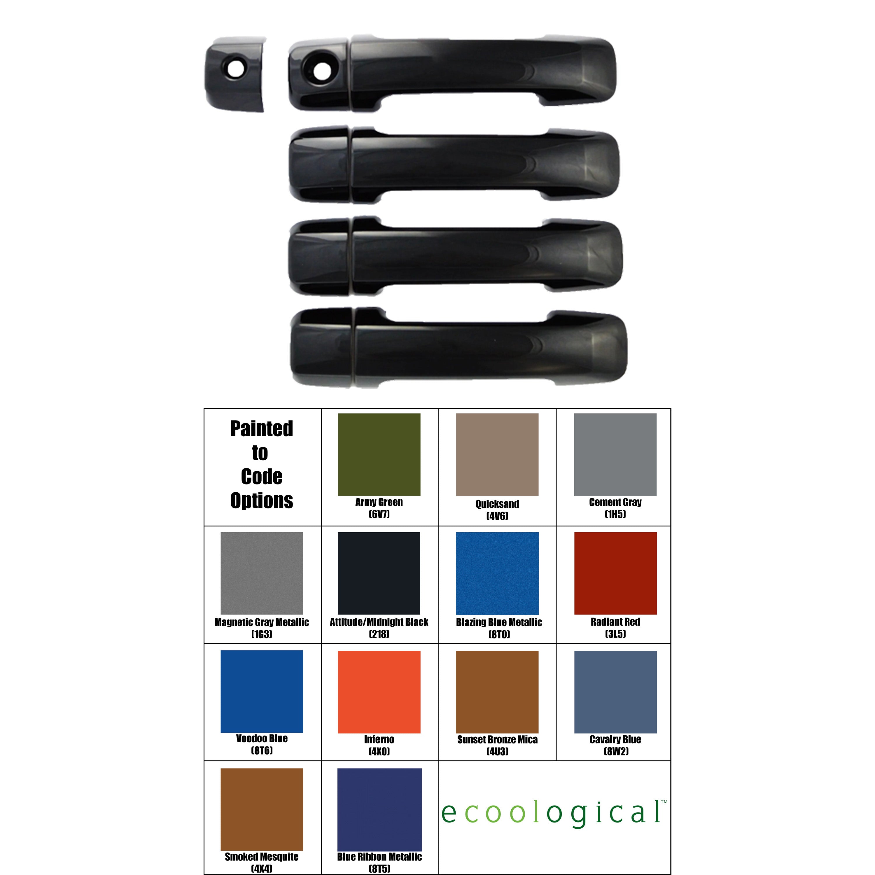 2014-2021 Toyota Tundra Door Handle Covers