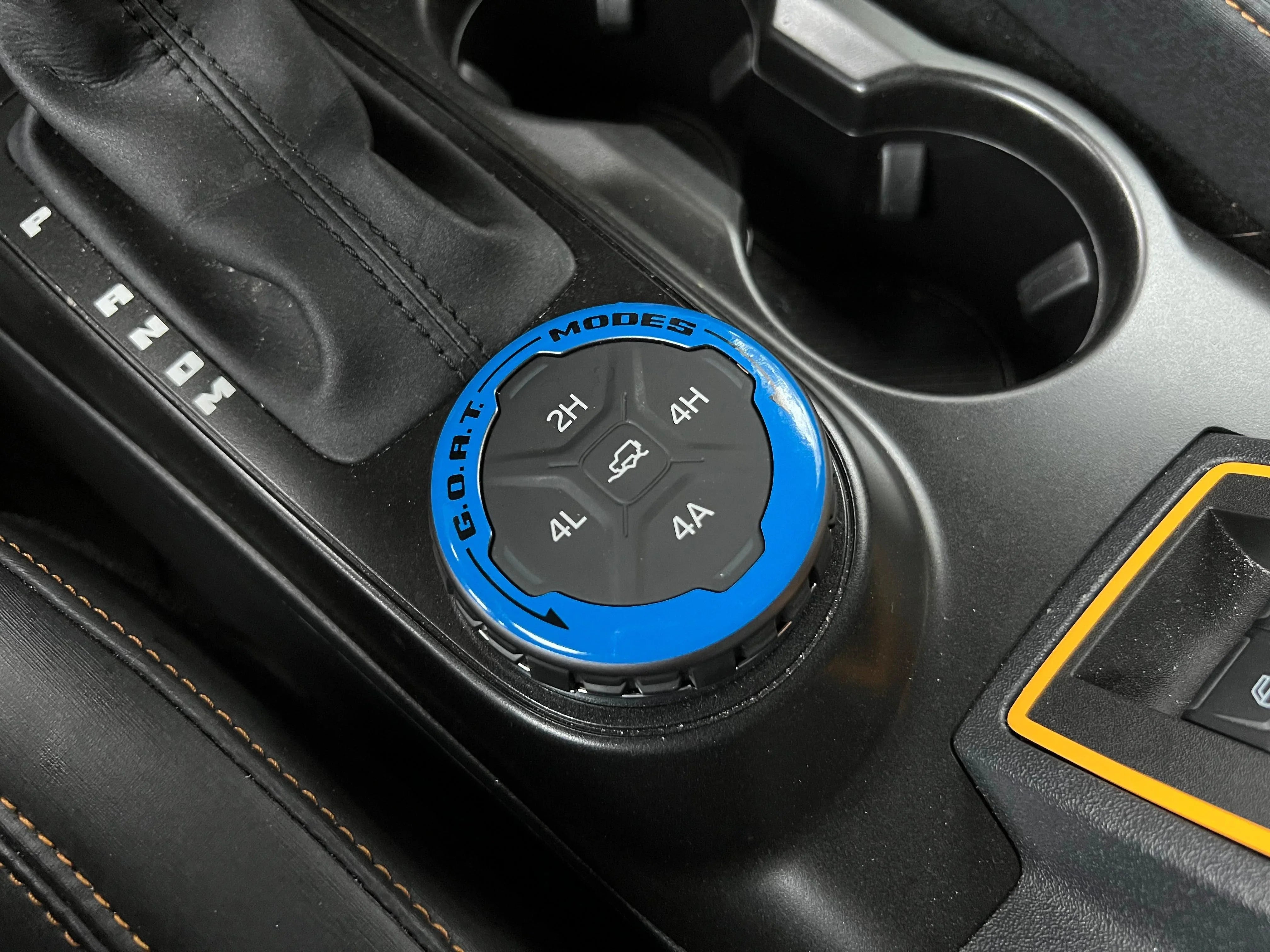 GOAT Mode Dial Ring Overlay V1 - 2021+ Bronco