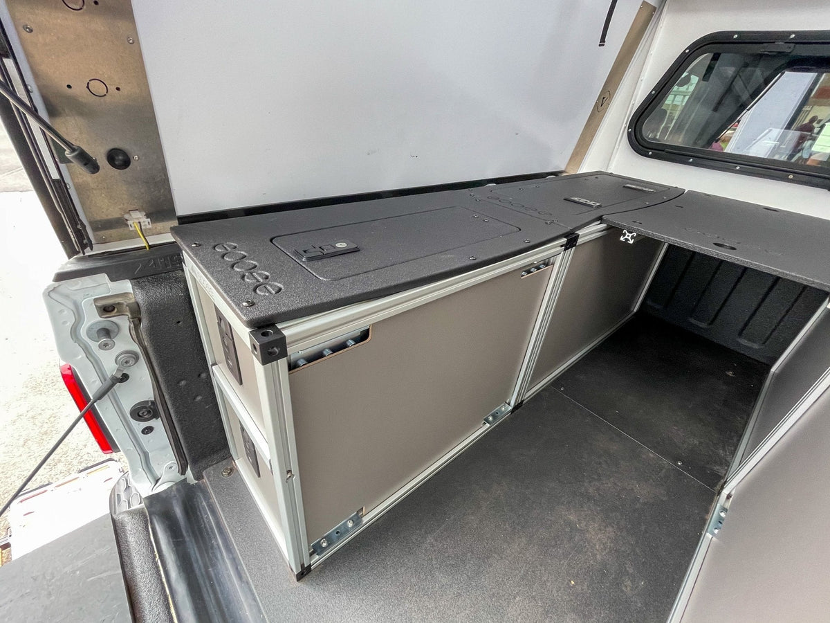 Goose Gear Camper System - Full Size - Driver Side Rear Double Drawer Module – view 3