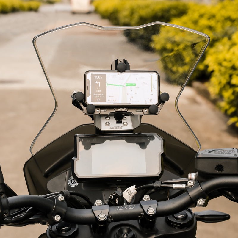 LOBOO GPS Mount for KTM 390/790 Adventure & Husqvarna Norden 901 | Aluminum Alloy Bracket