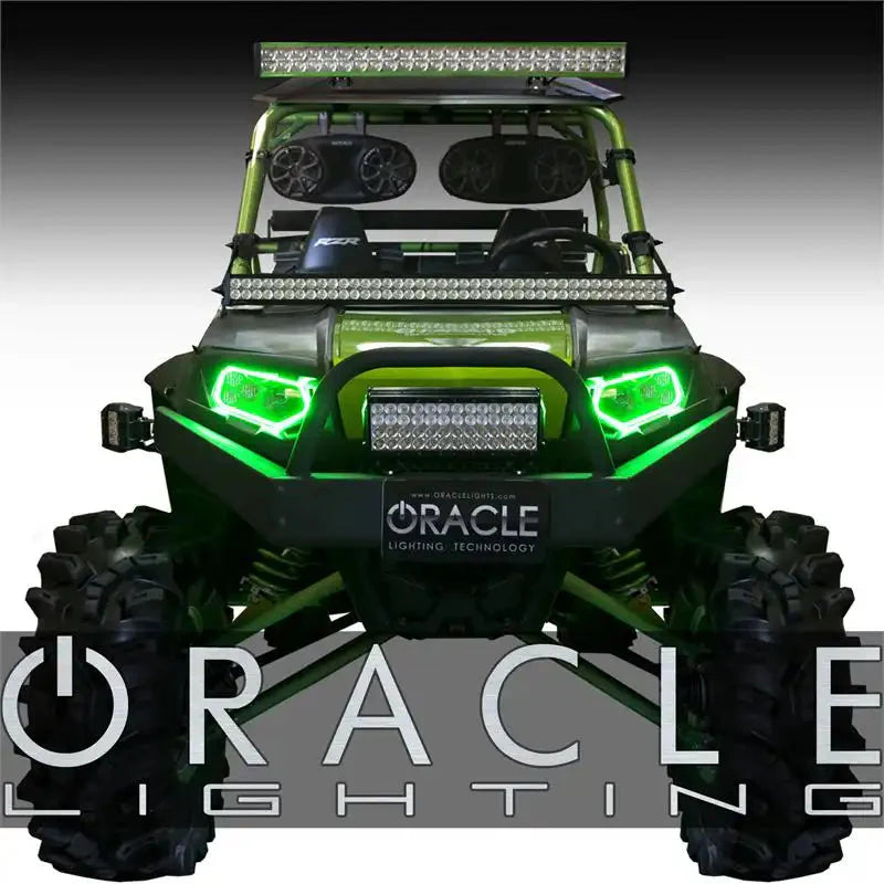 ORACLE Lighting 2009-2016 Polaris RZR LED Headlight Halo Kit