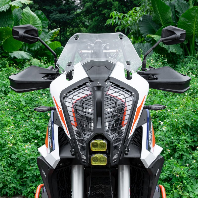 LOBOO Headlight Protective Cover for KTM 1290 Super Adventure S/R (2022-on) — Easy Installation, No Modification Required