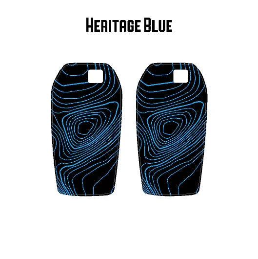 StickerFab Topographic Key Fob Overlays - 2024+ Tacoma / 2025+ 4Runner