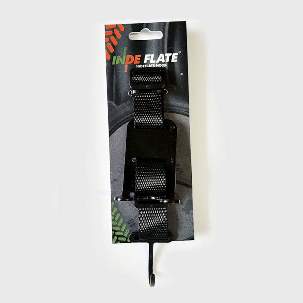Indeflate hook for universal fit