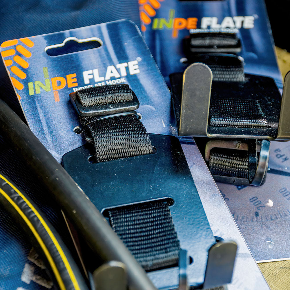 Indeflate hook for universal fit