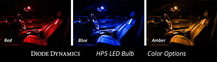 Diode Dynamics 194 HP5 LED bulbs for trucks and SUVs – color options