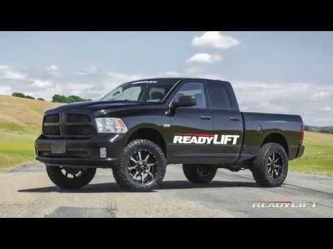 ReadyLIFT 4 inch SST lift kit with Bilstein rear shocks for Ram 1500 4WD