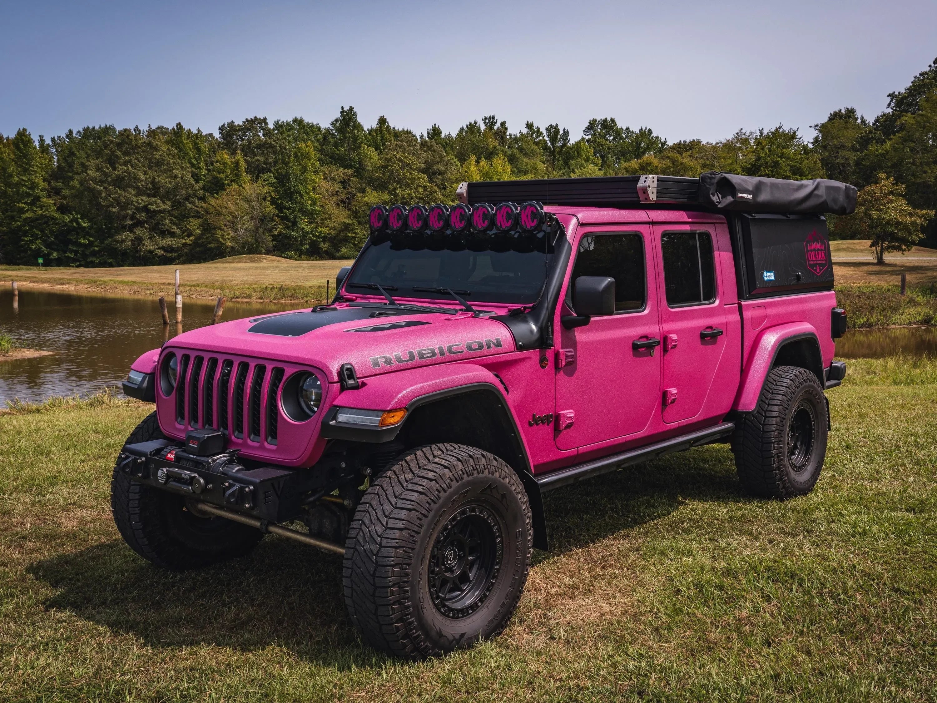 KC HiLITES Pro6 / Titan Gravity Light Cover Topo Overlays (Pair) - Universal