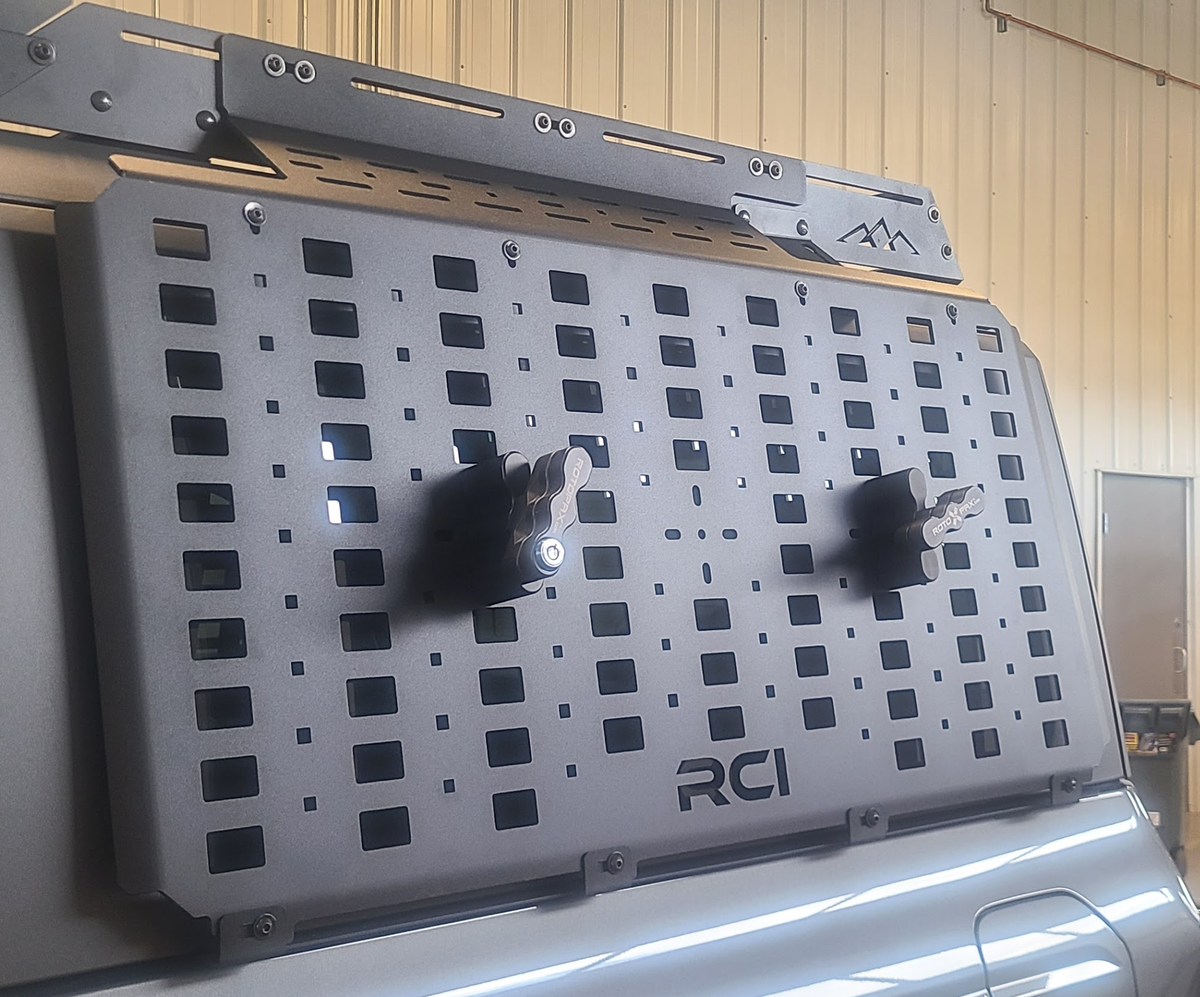 RCI 2 door roof rack side molle panel for 2021-present Ford Bronco