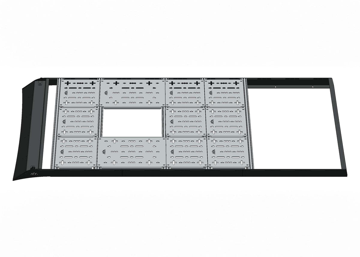 ROAMBUILT Flatpack roof rack deck accessory panels for universal fit
