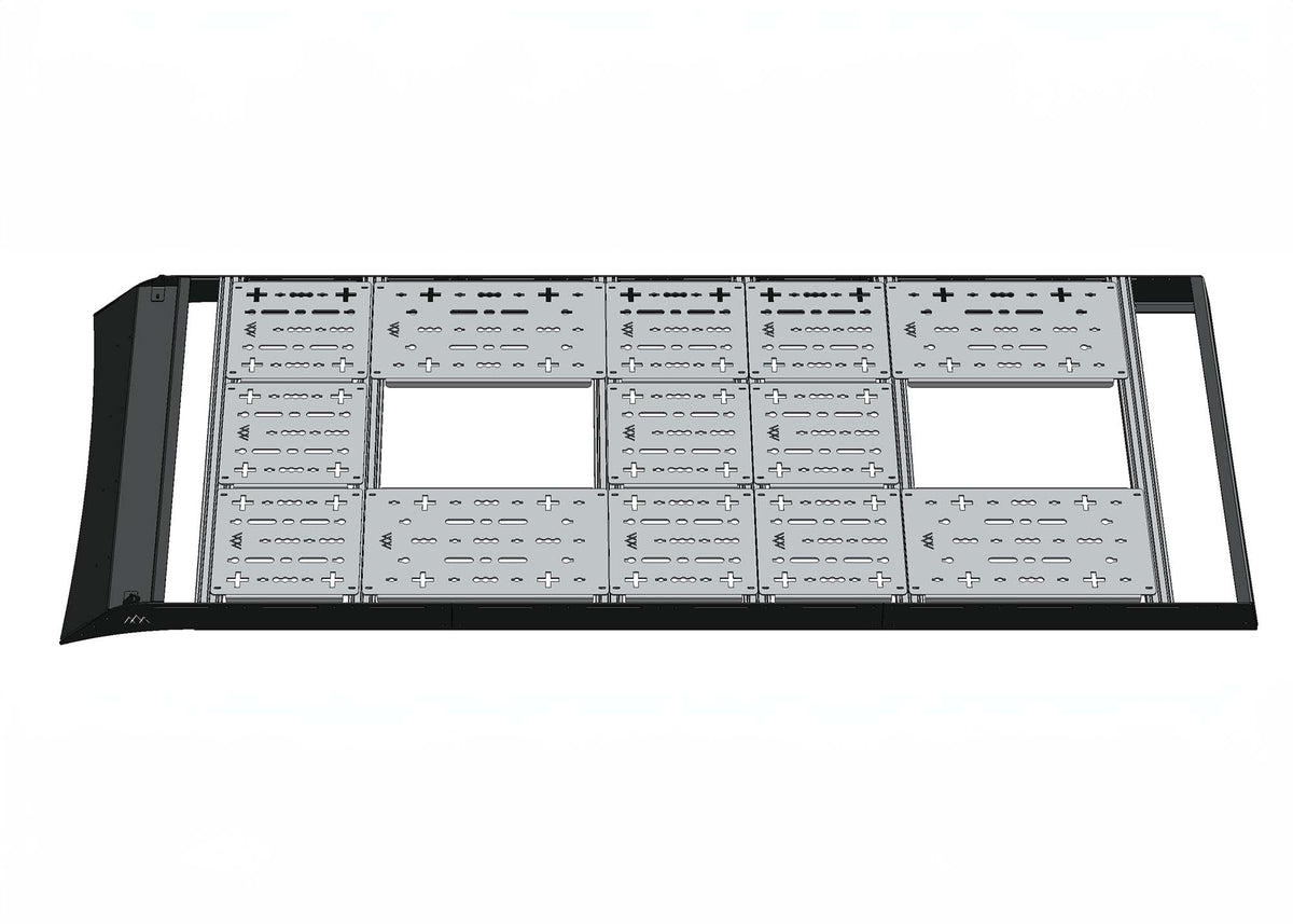 ROAMBUILT Flatpack roof rack deck accessory panels for universal fit