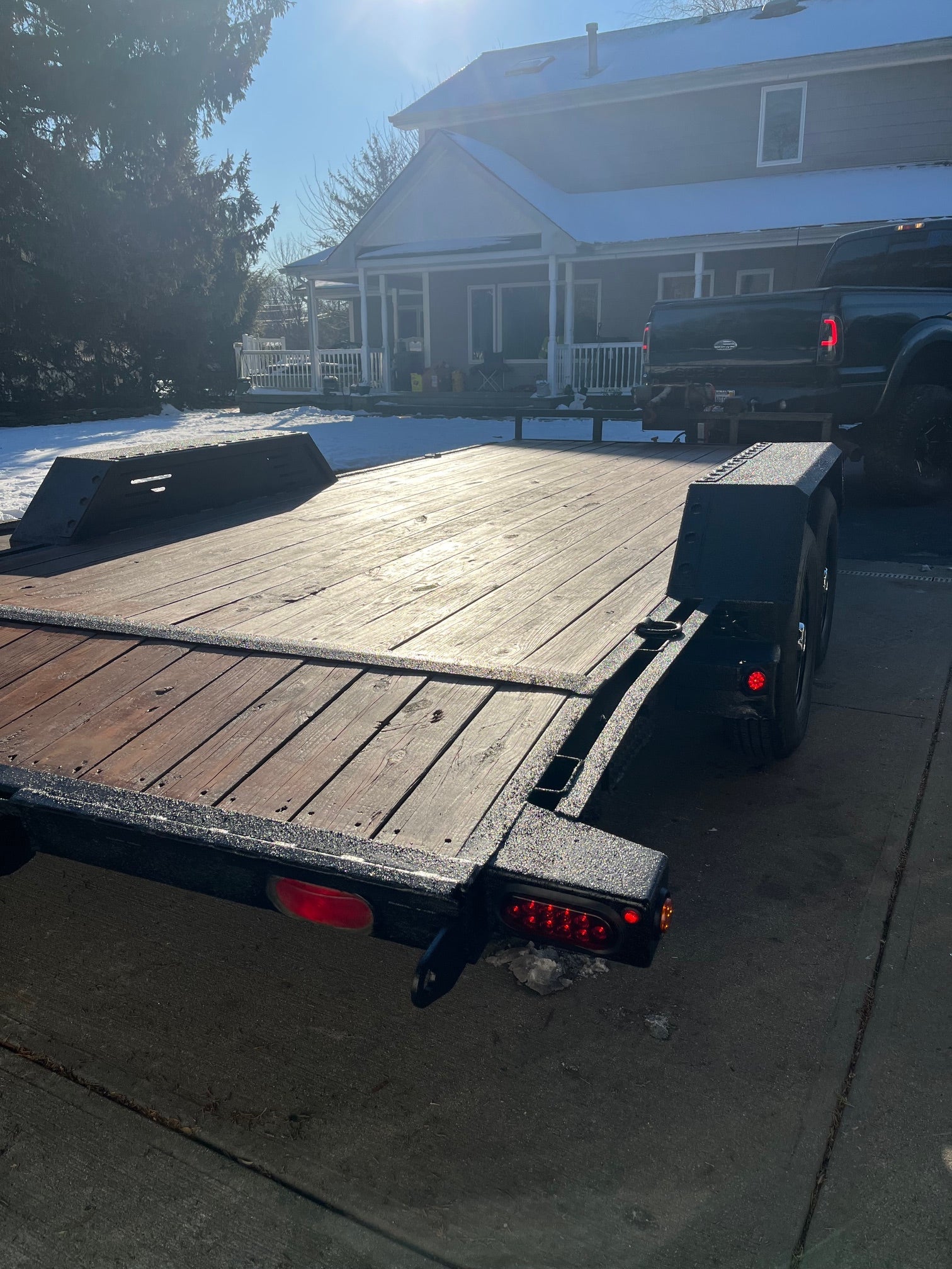 Heavy Duty Weld on DIY Drive Over Trailer Fender Kit Bare Steel - Pair