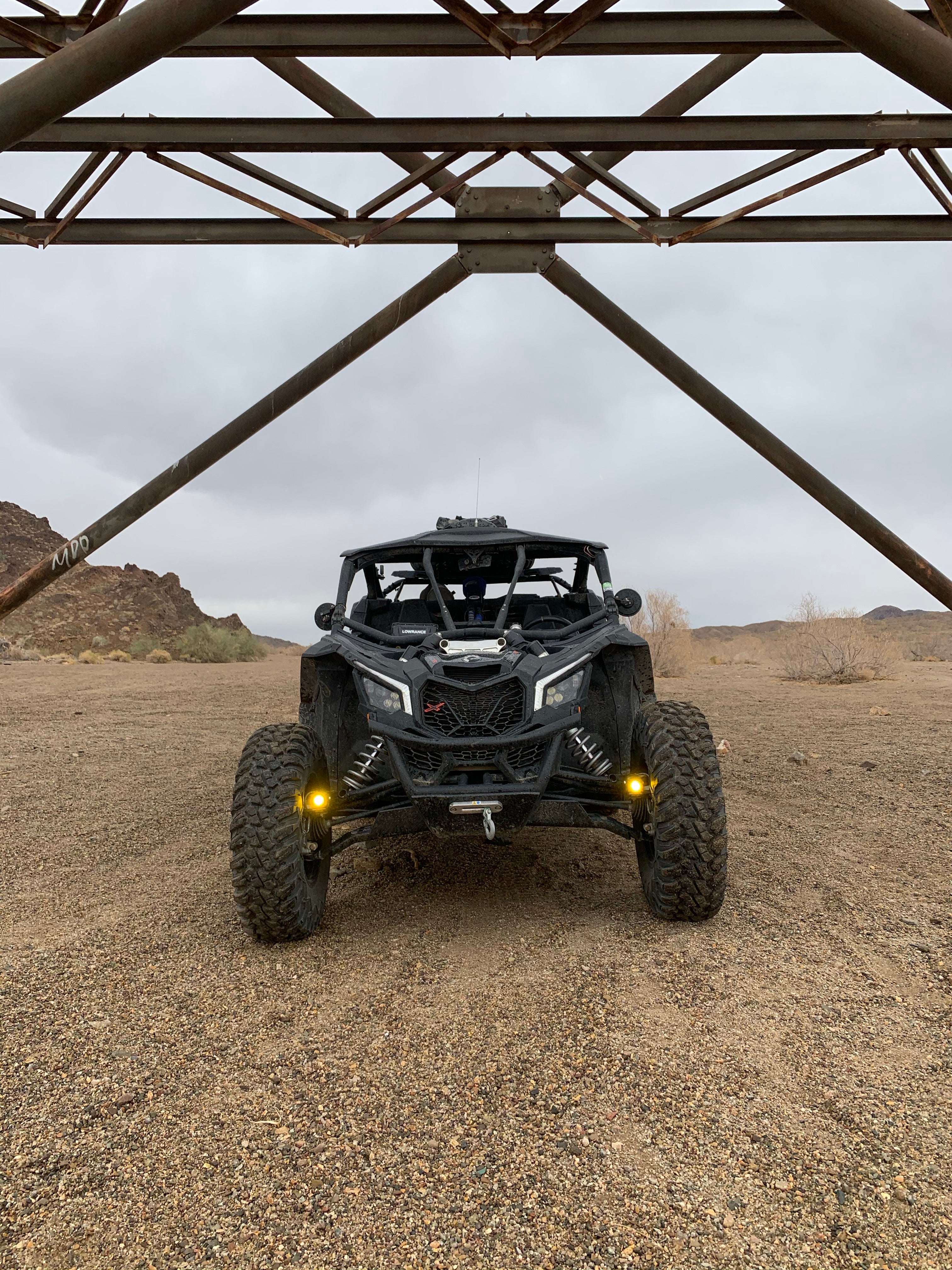 Can Am Maverick X3 Steerable Knuckle Pod Light Mounts (2017-2022)