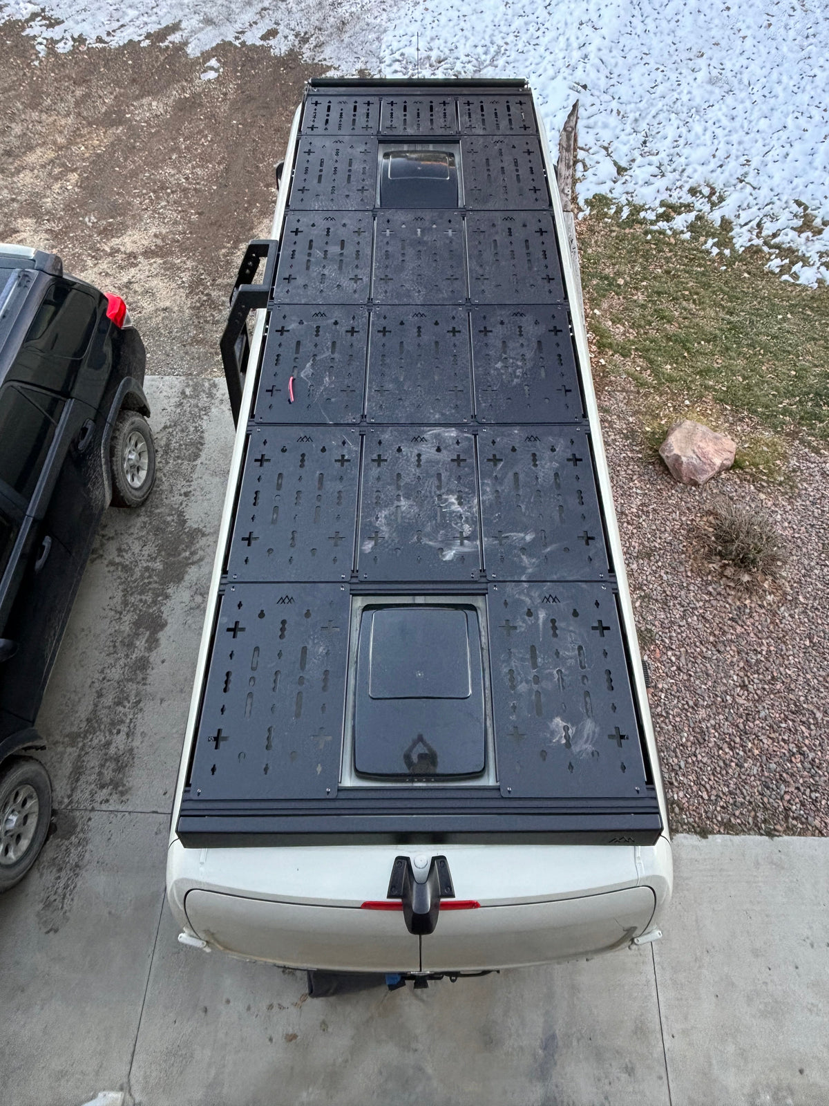 ROAMBUILT Flatpack roof rack deck accessory panels for universal fit