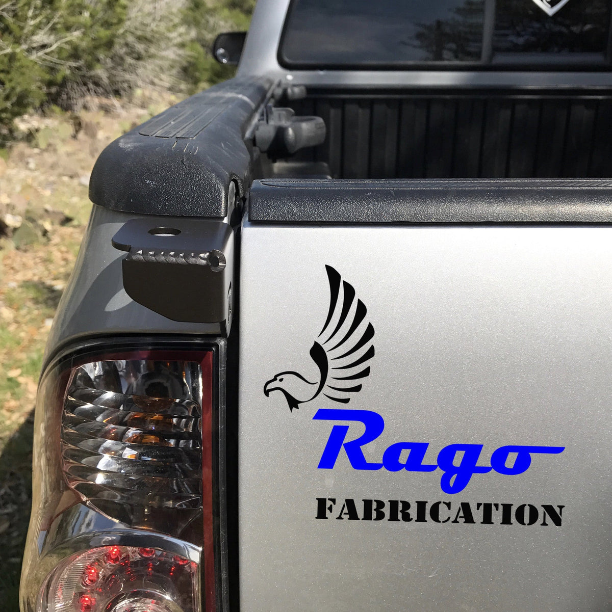 Rago Fabrication CB antenna mount for 2nd Gen Toyota Tacoma