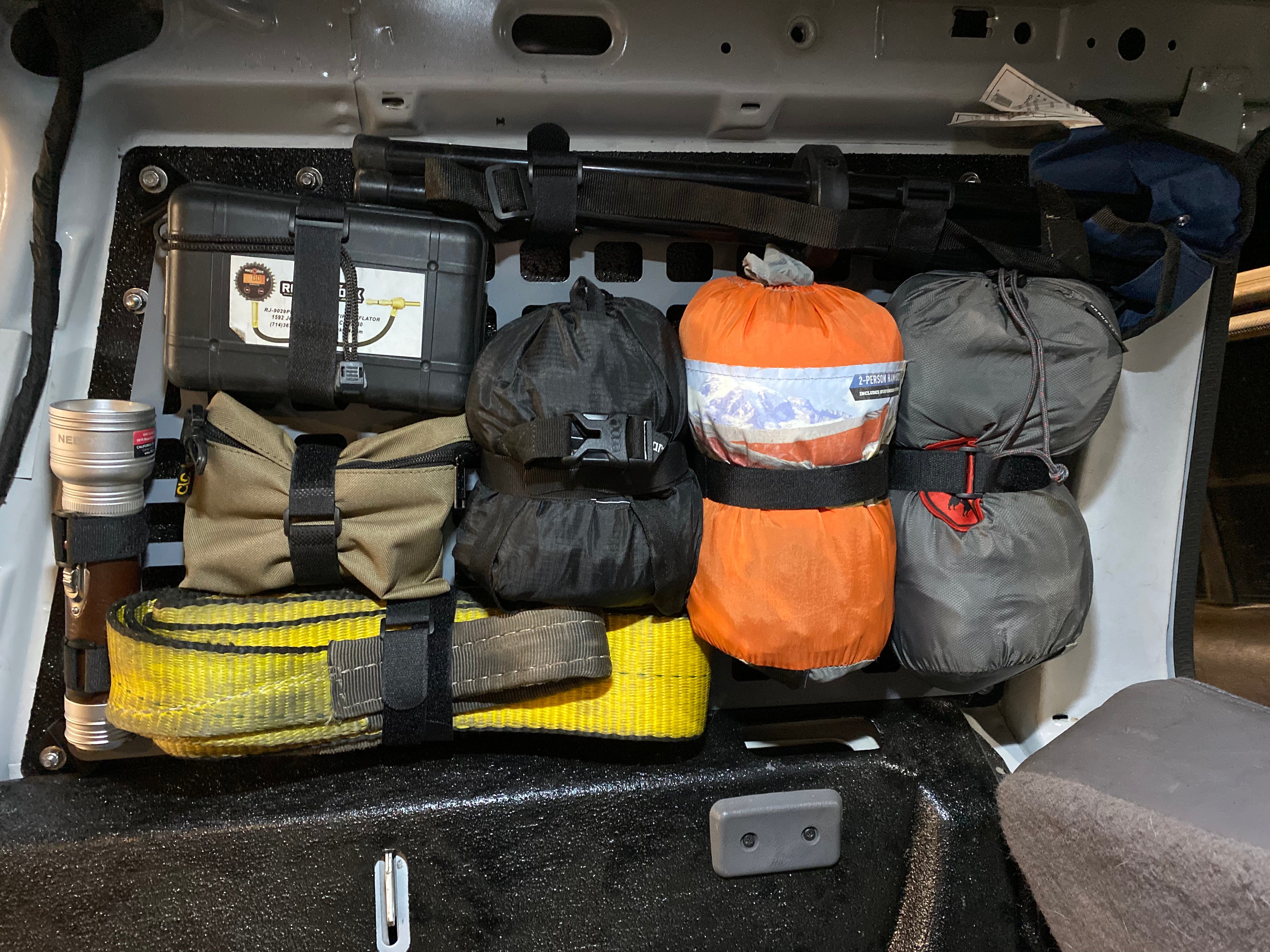 Gatekeeper 1984-2001 Jeep Cherokee XJ Molle Panel Rear Window Replacement Kit