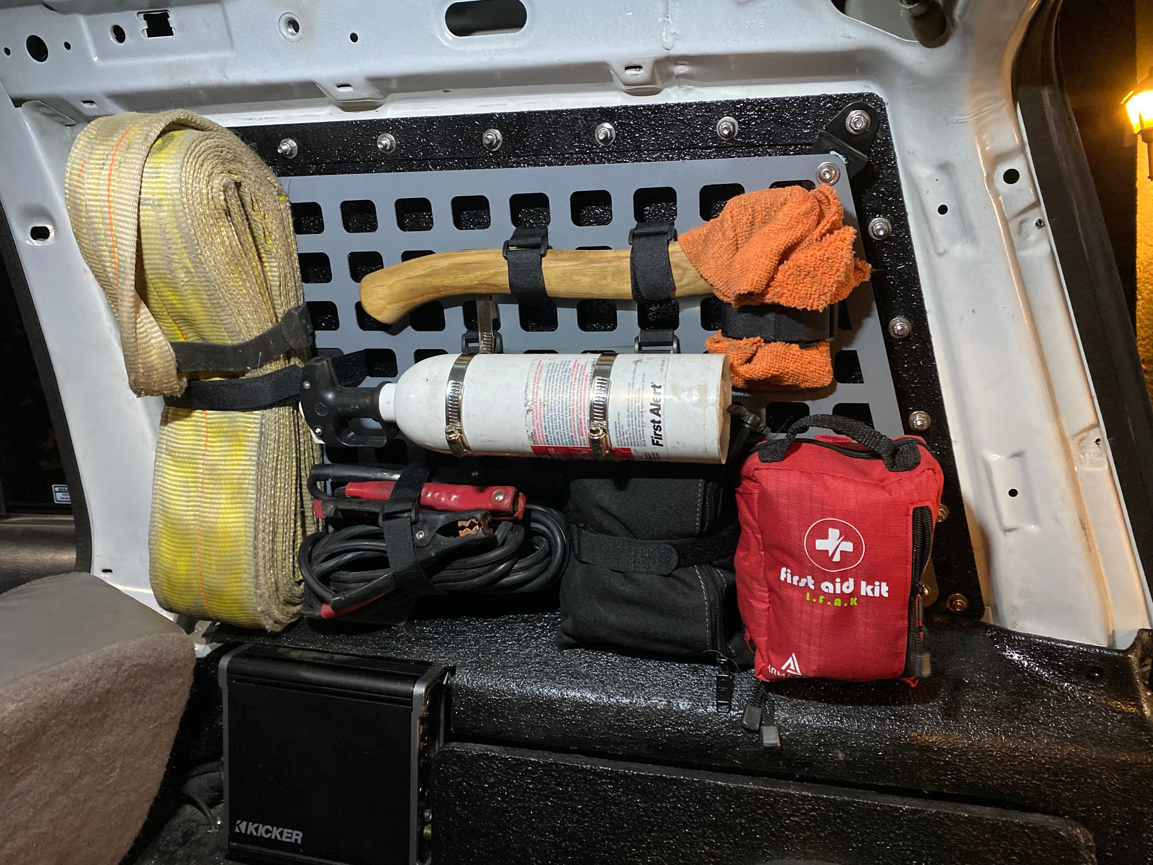 Gatekeeper 1984-2001 Jeep Cherokee XJ Molle Panel Rear Window Replacement Kit