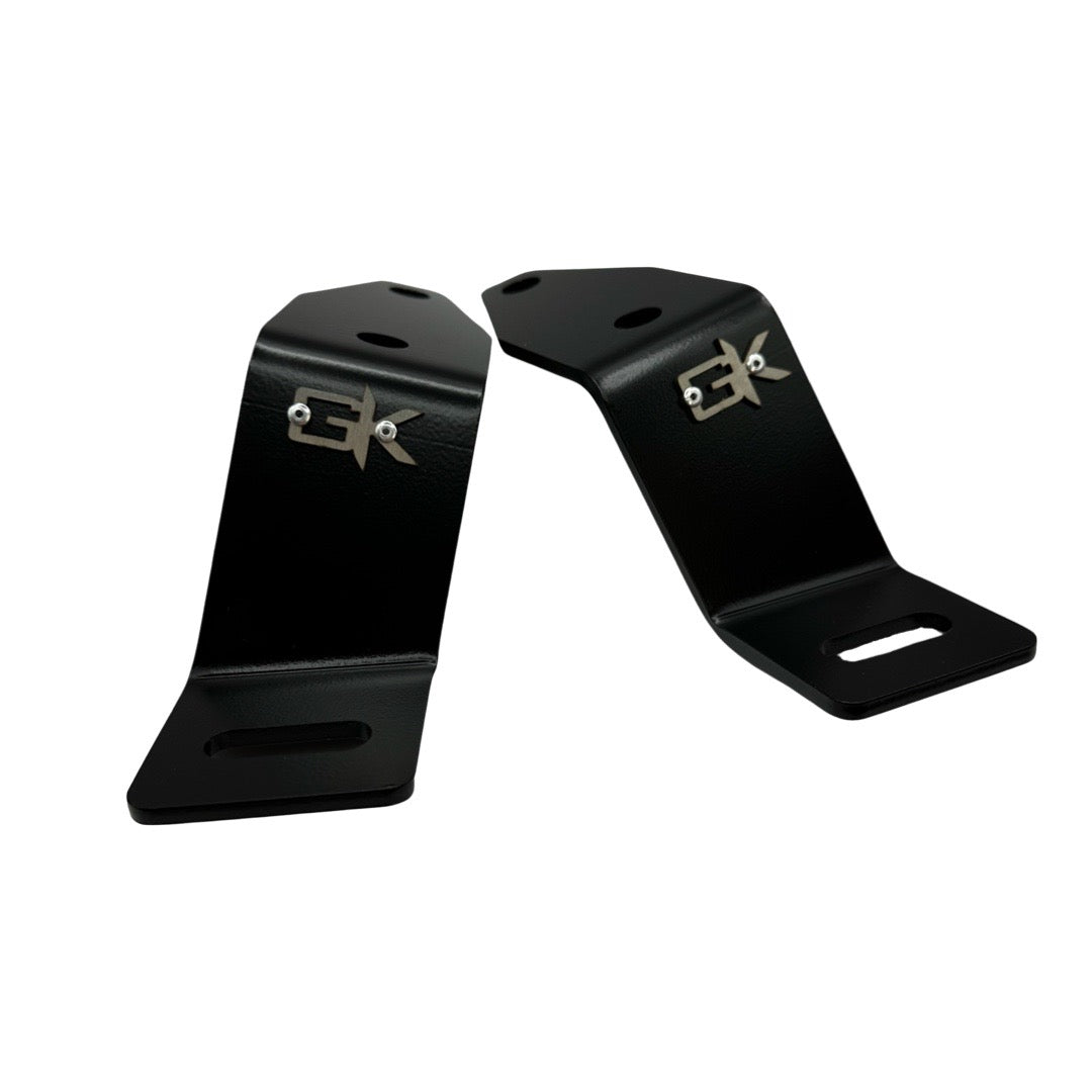 Toyota FJ80 Landcruiser Steerable Knuckle Pod Light Mounts (1990-1997)