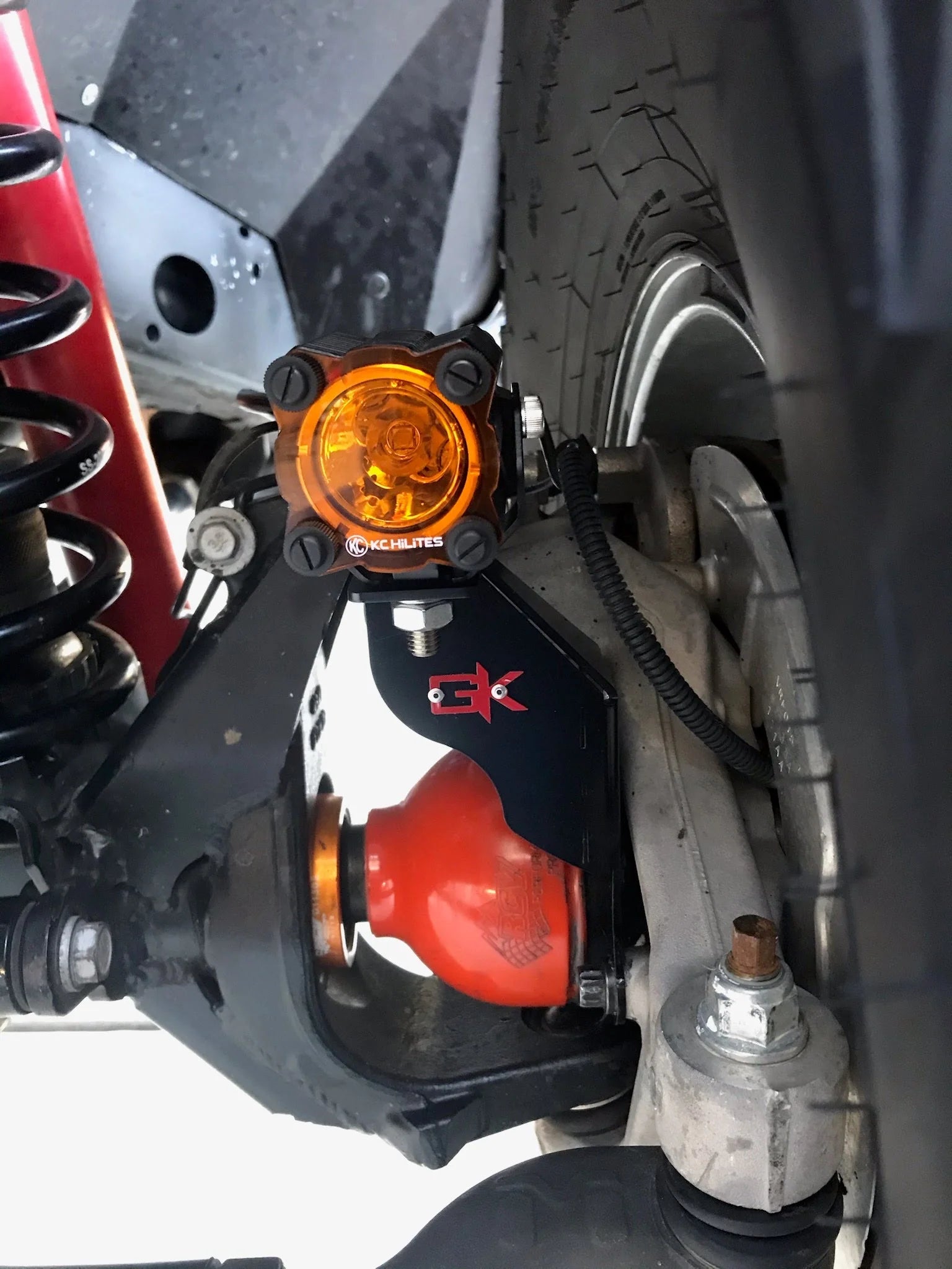 NVMOS Jeep JL/JT Steerable Knuckle Pod Light Kit with KC FLEX ERA® 1 LED Lights