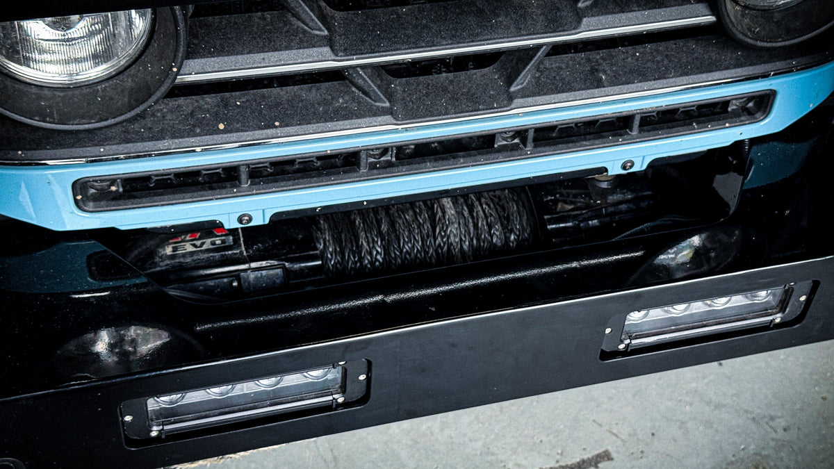 Dirtbox modular winch bumper and bullbar for INEOS Grenadier and Quartermaster