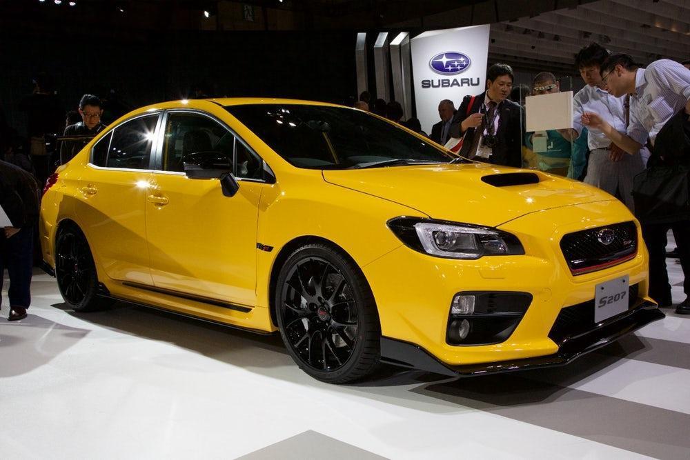 JDM S207 Style 3D Carbon Side Skirt Overlay - 2015-2021 WRX / STI