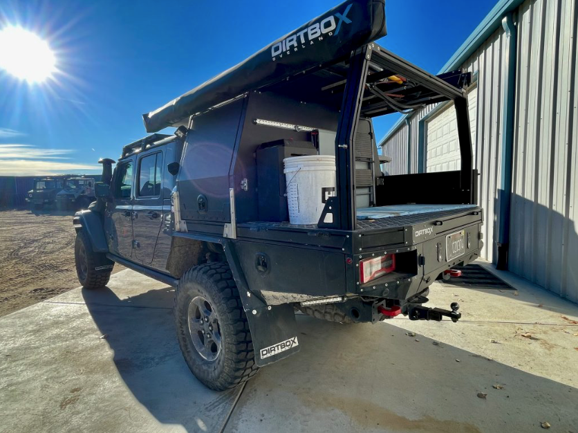 Dirtbox Overland Flatbed System Half Box for Chevy, GMC and Ford trucks