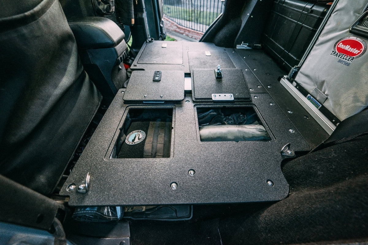 Jeep Wrangler 2007-2018 JKU 4 Door - Second Row Seat Delete Plate System – view 22