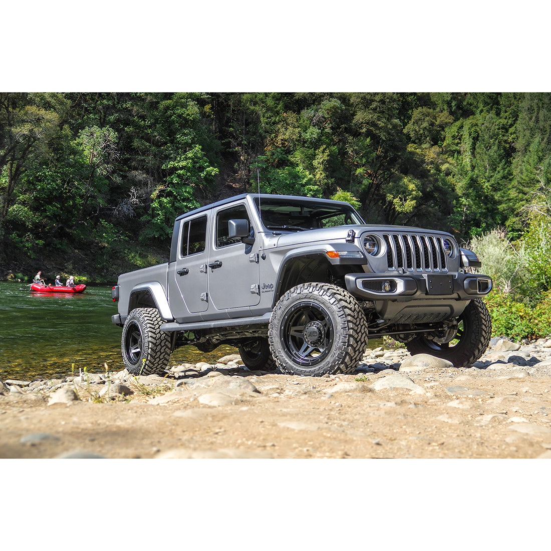 ReadyLIFT Terrain Flex 4-Arm Kit With Falcon 2.1 Monotube Shocks 2020-2026 Jeep JT Gladiator - view 2