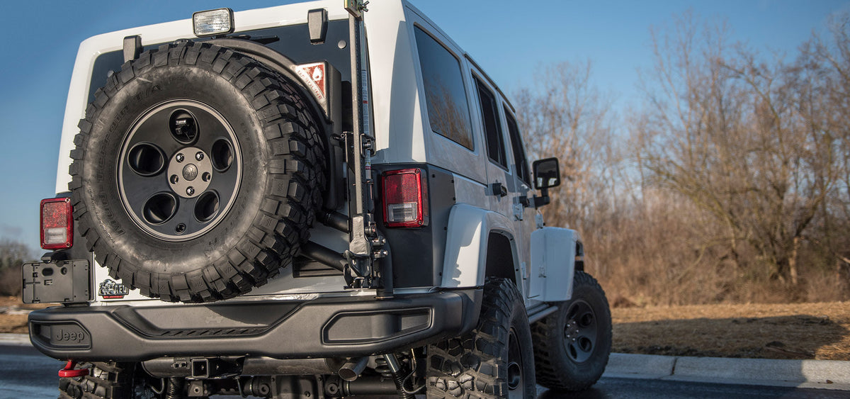 AEV Tire Carrier for JK Wrangler - image 4