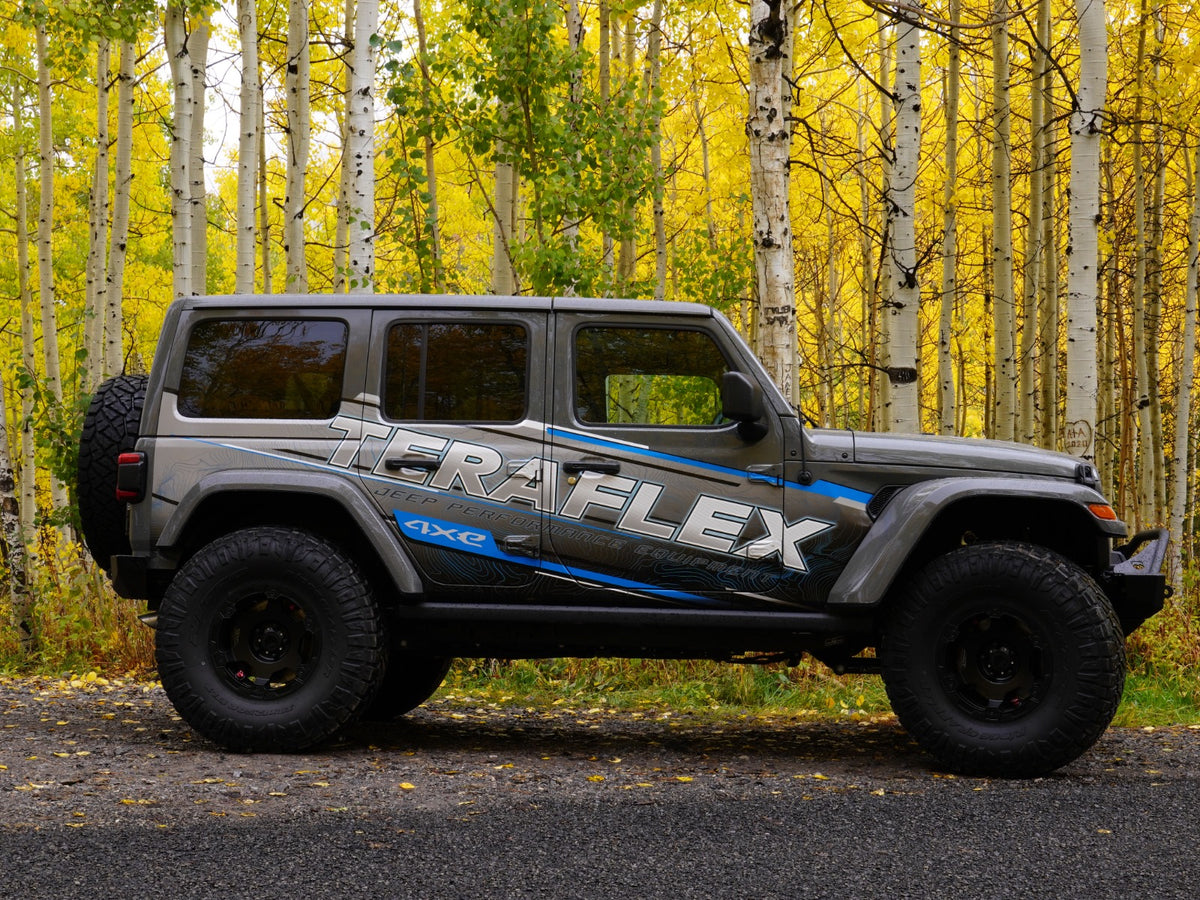 TeraFlex 2.5" Trail Select Adventure Kit W/ Falcon 2.1 Shocks JL Wrangler 2018-2026