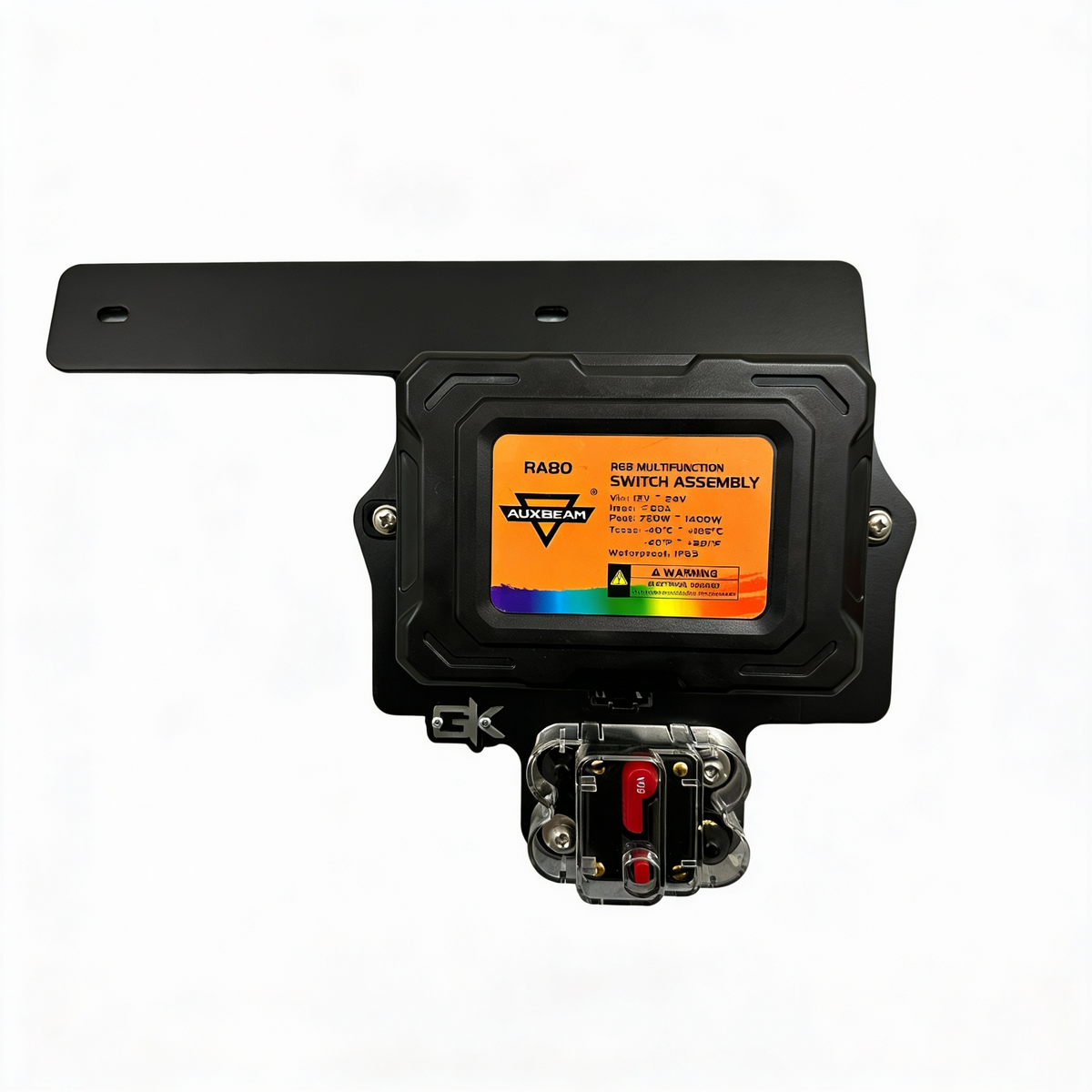 GateKeeper Off-Road Auxbeam Control Box Mount for Jeep JL Wrangler and JT Gladiator